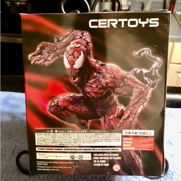Marvel Carnage Mini PVC Collector Figure - Picture 6 of 12